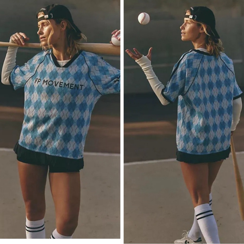 Free People Movement Baseline Printed Tee